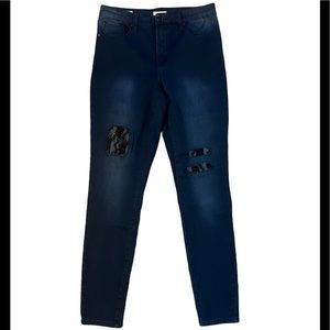 New Tribal Dark Wash Jegging Jeans